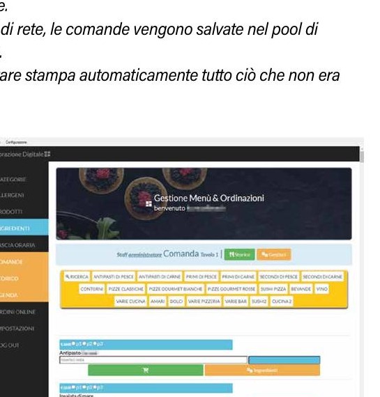 Gestione ordini e stampe